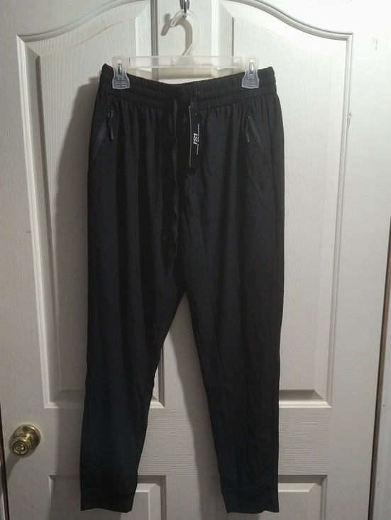 Sarin Mathews Other - Men's Black Jogger Sweatpants with Elastic Waist